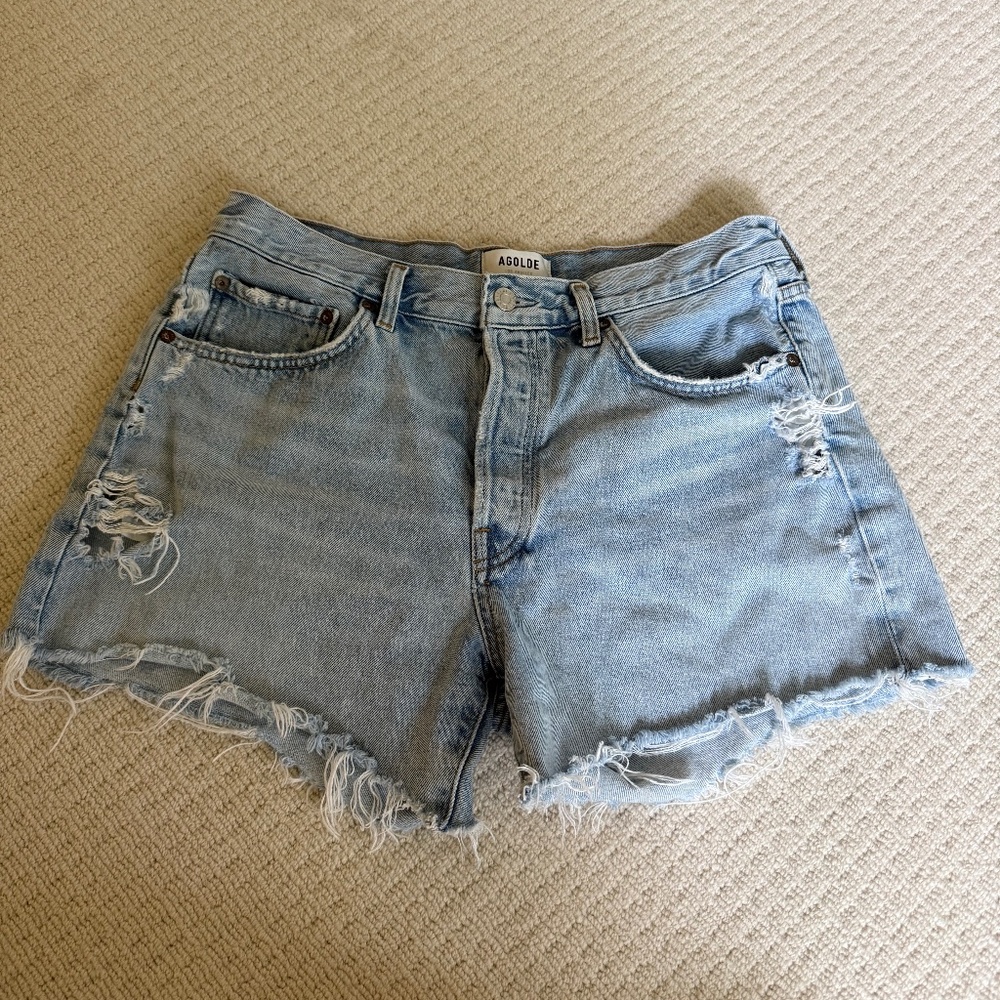 Agolde Parker Long Shorts